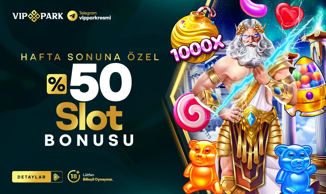Hafta Sonuna Ozel %50 Slot Bonusu